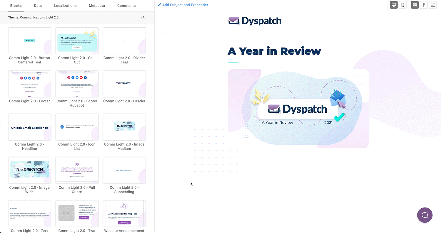 Dyspatch Demo