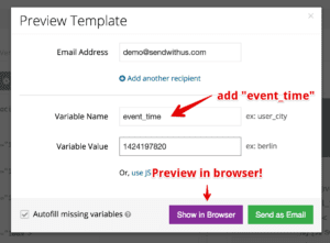 add variable