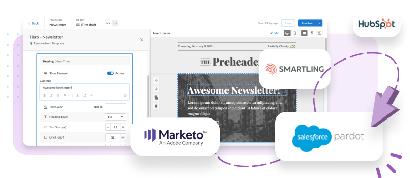 Dyspatch email export integrations