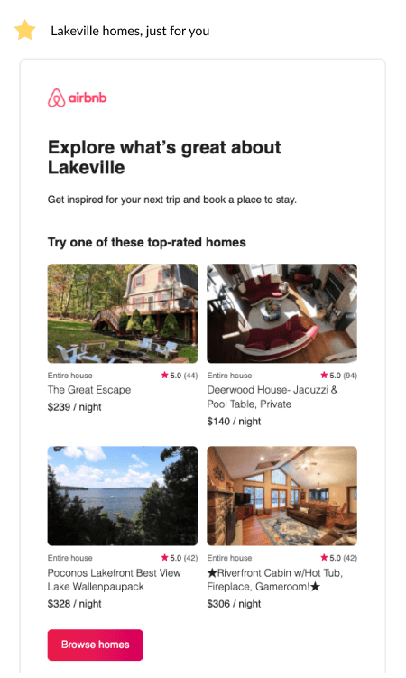 Lakeville homes, just for you