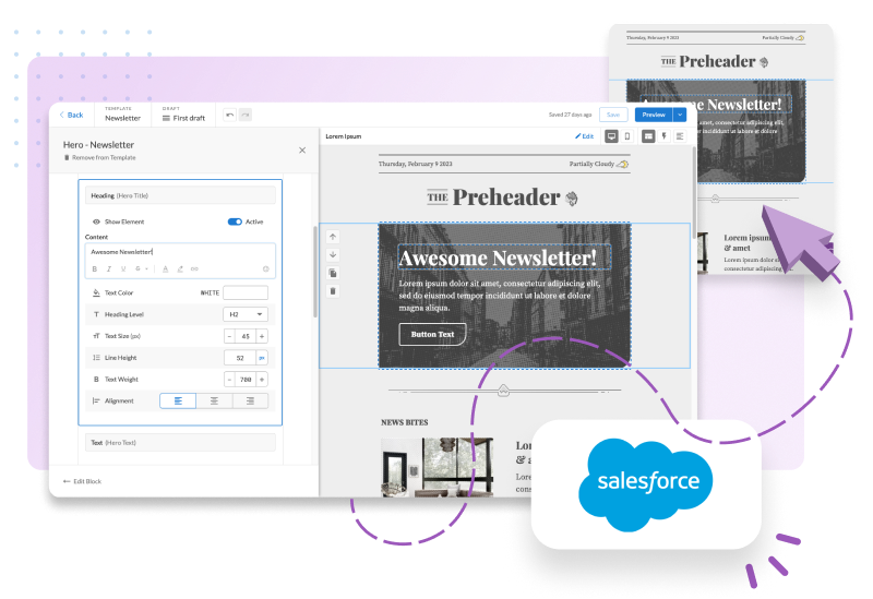 sfmc integrations export email