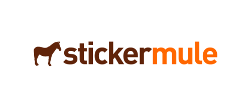 sticker mule logo